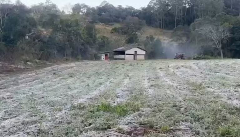 Ar polar derruba as temperaturas at&eacute; -11&deg;C na Regi&atilde;o Sudeste