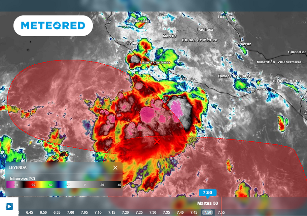 Onda tropical 14 y perturbación 94E Onda tropical 14 y perturbación 94E