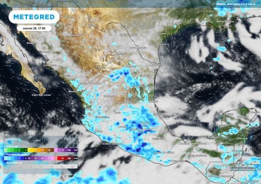 Onda Tropical cruzar&aacute; del Centro al Occidente de M&eacute;xico con tormentas hoy jueves, pero el calor de 35 a 45 &deg;C continuar&aacute;