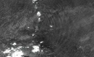 Ondas de gravedad generadas por la erupción del volcán La Soufrière