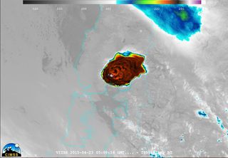 Ondas de gravedad mesosféricas asociadas al volcán Calbuco