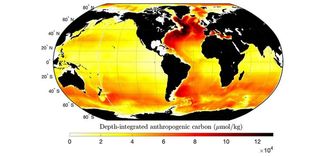 Ondas submarinas gigantes y el almacenamiento del carbono en los océanos