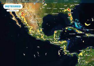 Las ondas tropicales 5 y 6 traerán tormentas intensas sobre varios estados del territorio mexicano