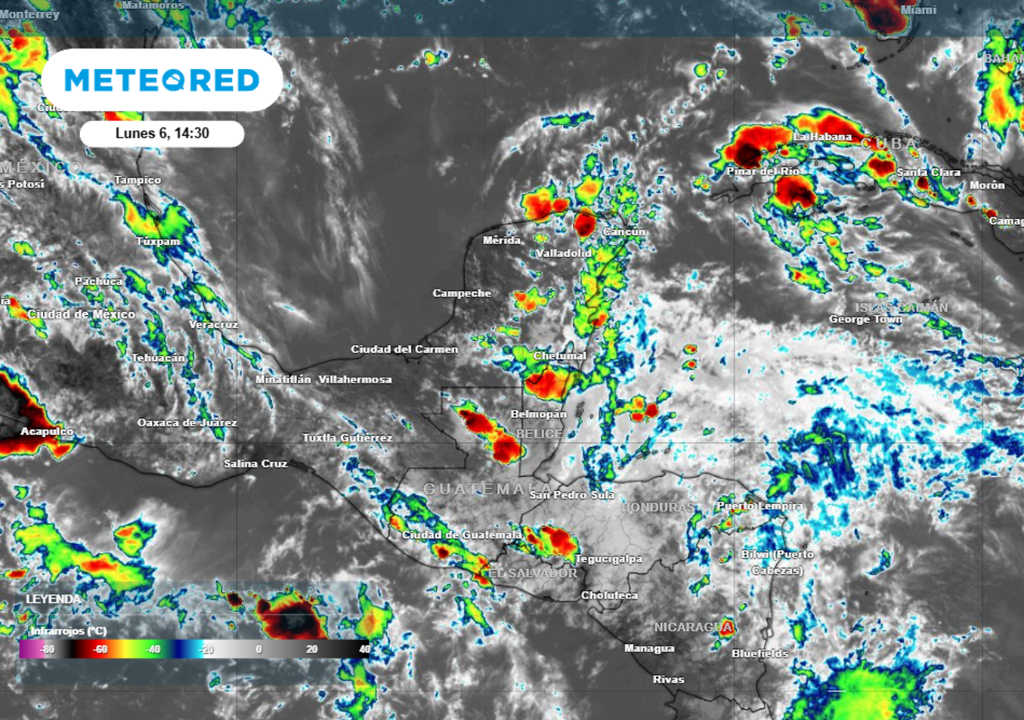 Ondas Se pronostica la afectación de hasta 3 ondas tropicales en el transcurso de la semana en la Península de Yucatán.