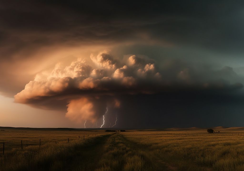 Lluvia en camino a México