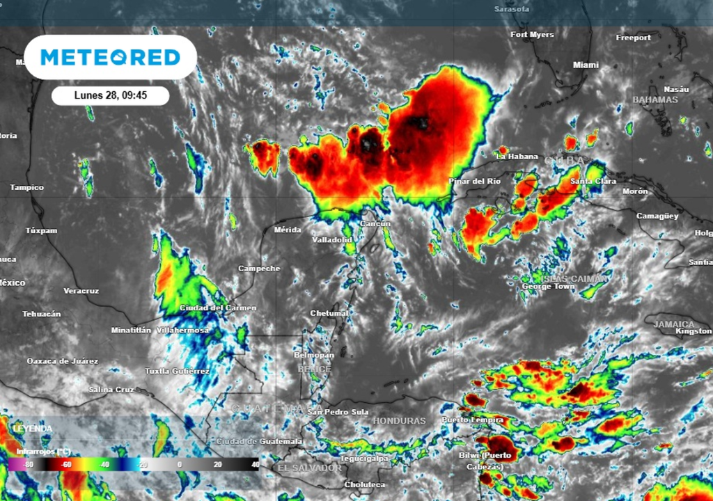 Tormenta Ondas tropicales estarán cruzando la zona peninsular.