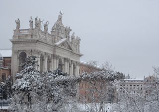 L'ondata di freddo e neve del febbraio 2012