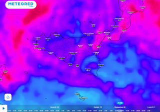 Ondata di maltempo imminente sulla Sicilia assetata dalla siccità, l'analisi del modello di Meteored