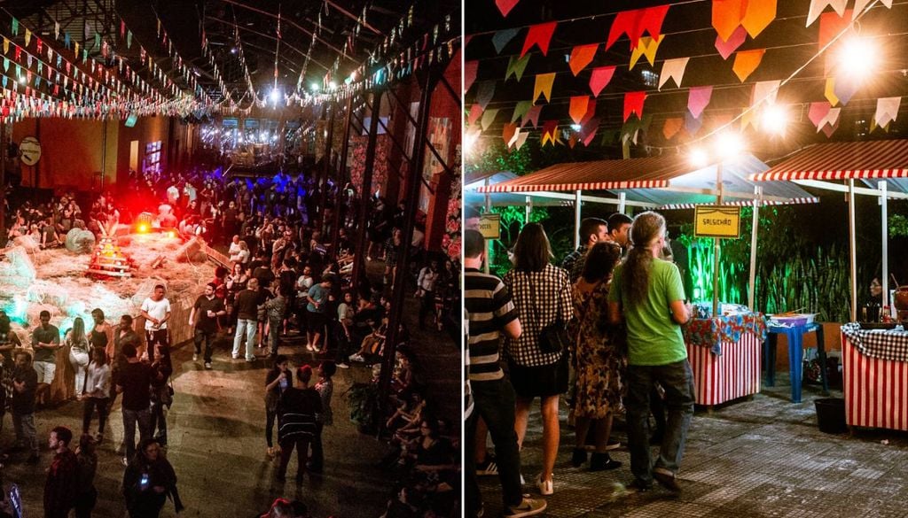 O Arraiá da Fundição Progresso é um dos eventos juninos mais tradicionais do Rio de Janeiro. Crédito: Divulgação.
