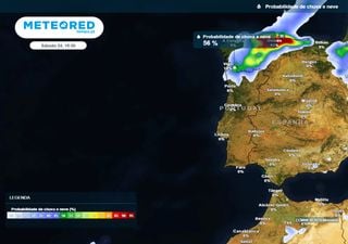 Onde vai chover em Portugal este fim de semana? Meteored avisa para uma mudança de tempo nalgumas regiões