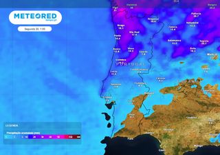 Onde vai chover em Portugal nos próximos dias? Esta é a previsão de precipitação da Meteored