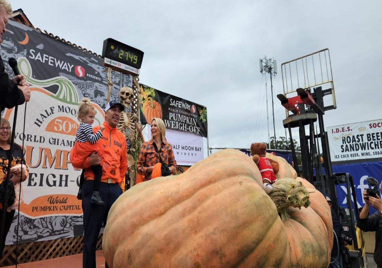 One gourd to rule them all growing contest yields world's largest pumpkin!