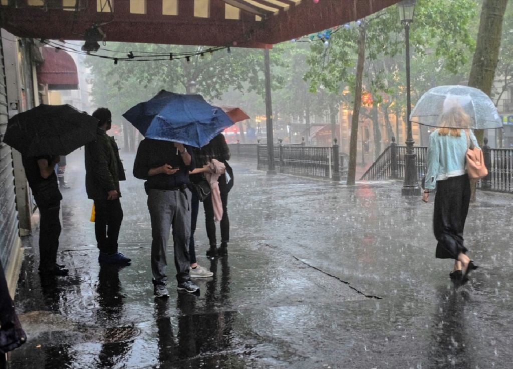 En mai, le parapluie a été l'accessoire indispensable durant de nombreuses journées !