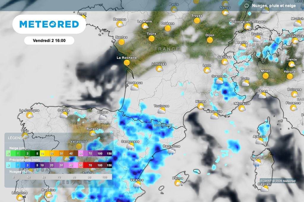 Alerte aux orages cet après-midi sur les reliefs ! Alerte aux orages cet après-midi sur les reliefs !