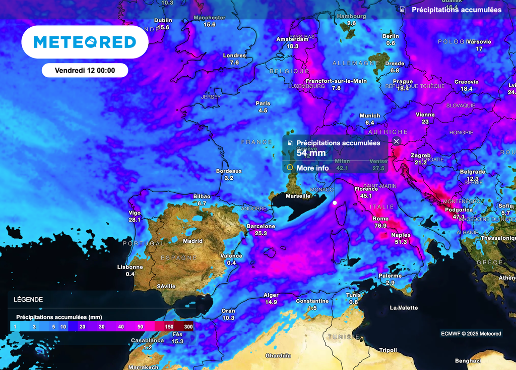 Les perturbations vont défiler au cours des prochains jours sur la France.