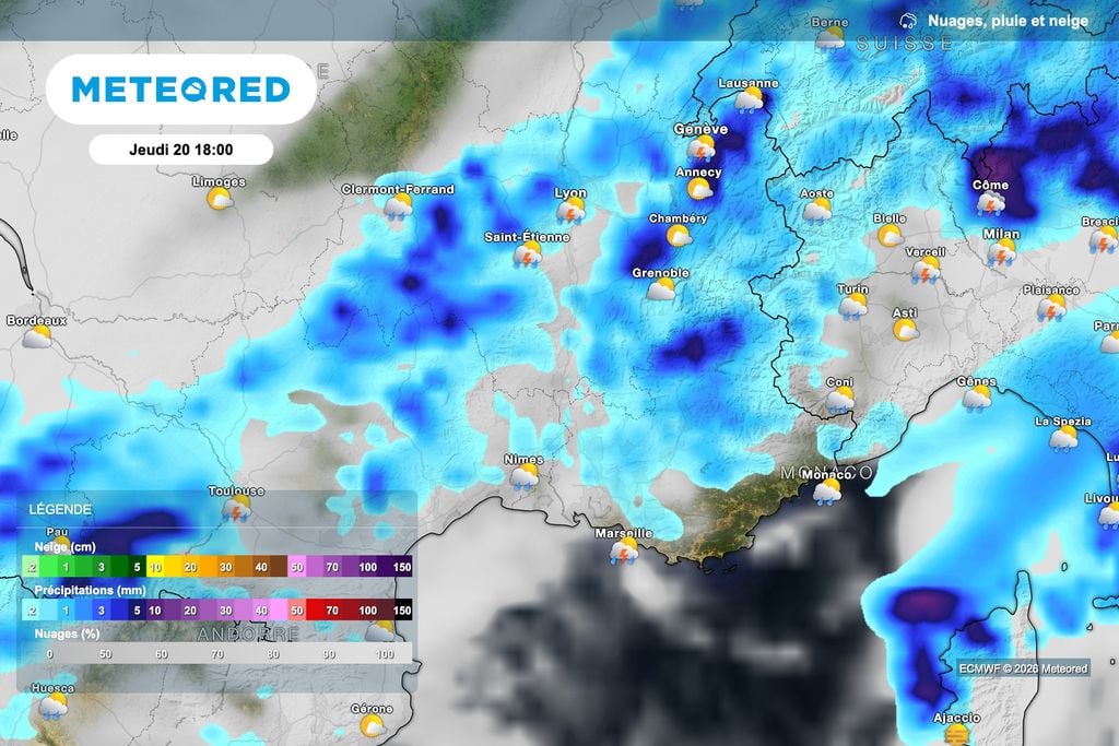 Des orages parfois violents attendus entre cet après-midi et ce soir. Des orages parfois violents attendus entre cet après-midi et ce soir.