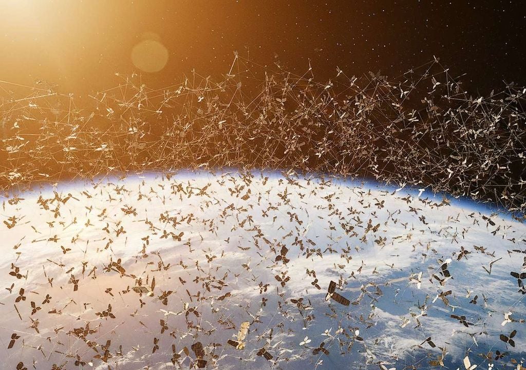 Situación de la órbita terrestre baja