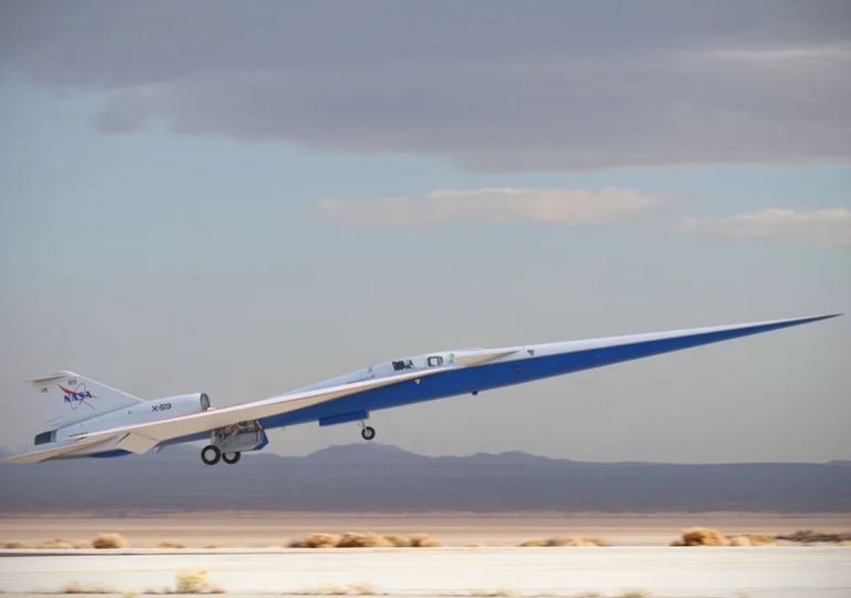 viejos aviones de la nasa