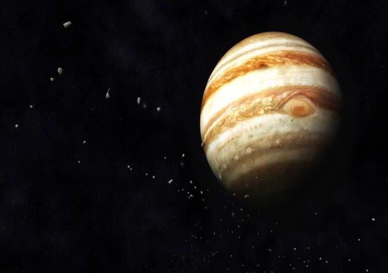 Júpiter e Asteróides Júpiter e Asteróides