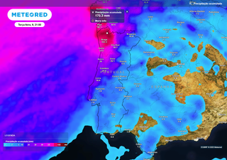 Os modelos europeu e GFS não põem fim a este tempo instável em Portugal: mais 10 dias de jato polar perturbado