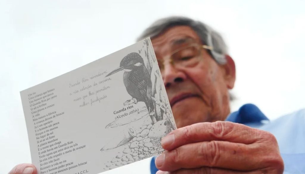 Luís Alves foi guarda-rios durante 30 anos Luís Alves foi guarda-rios durante 30 anos, detendo uma sabedoria que ainda hoje pode ser aplicada na proteção dos cursos de água. Foto: gerador.eu