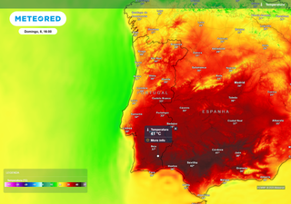 Os termómetros podem chegar aos 41ºC nas próximas horas em Portugal continental: eis as regiões mais quentes
