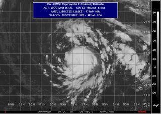 Oscar: el octavo huracán de la temporada 2018 en el Atlántico