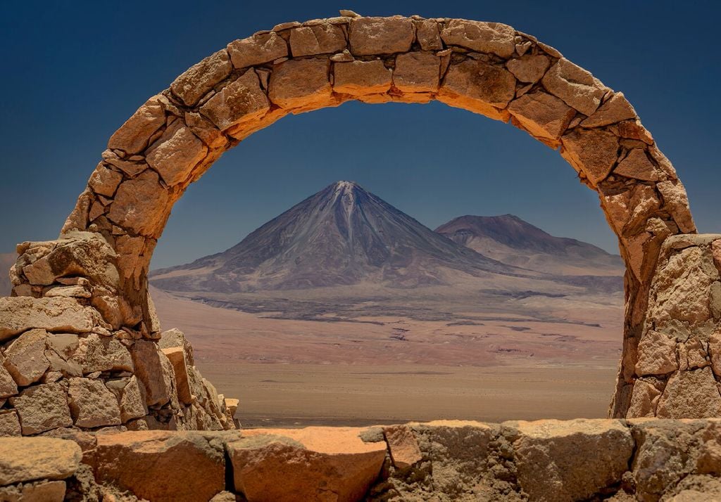 Arco de la fortaleza de Quitor