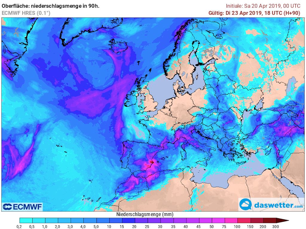 Deutschland im Regenloch