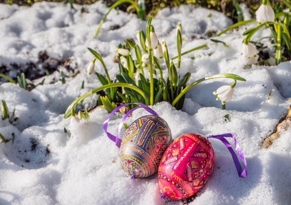 Ostern im Schnee Ostern im Schnee
