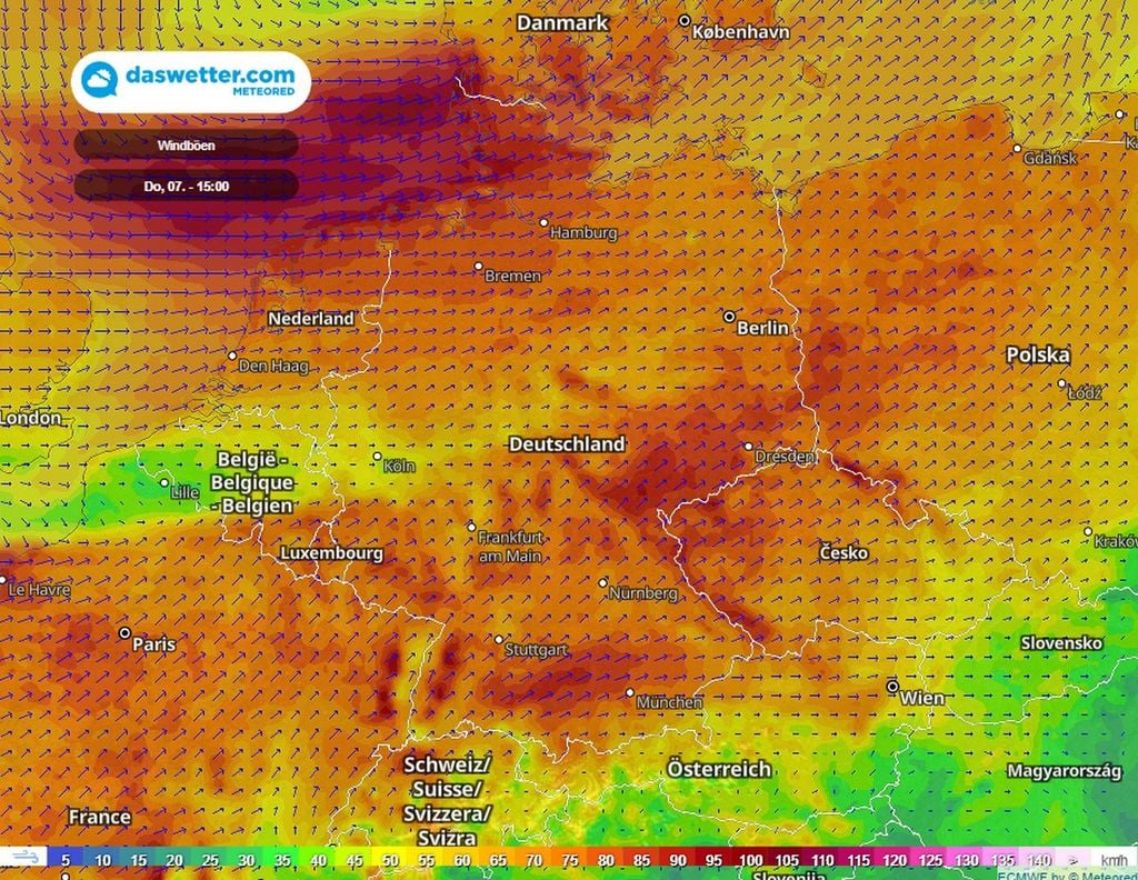 Sturm ecmwf am Donnerstag Sturm ecmwf am Donnerstag