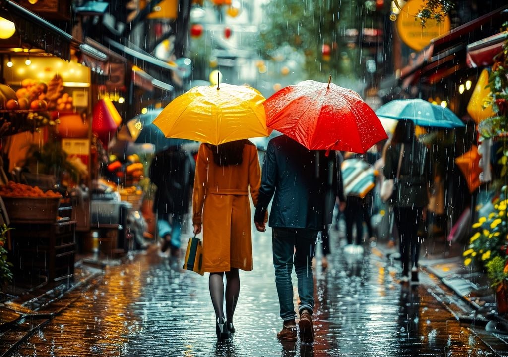 Otoño con lluvias en México