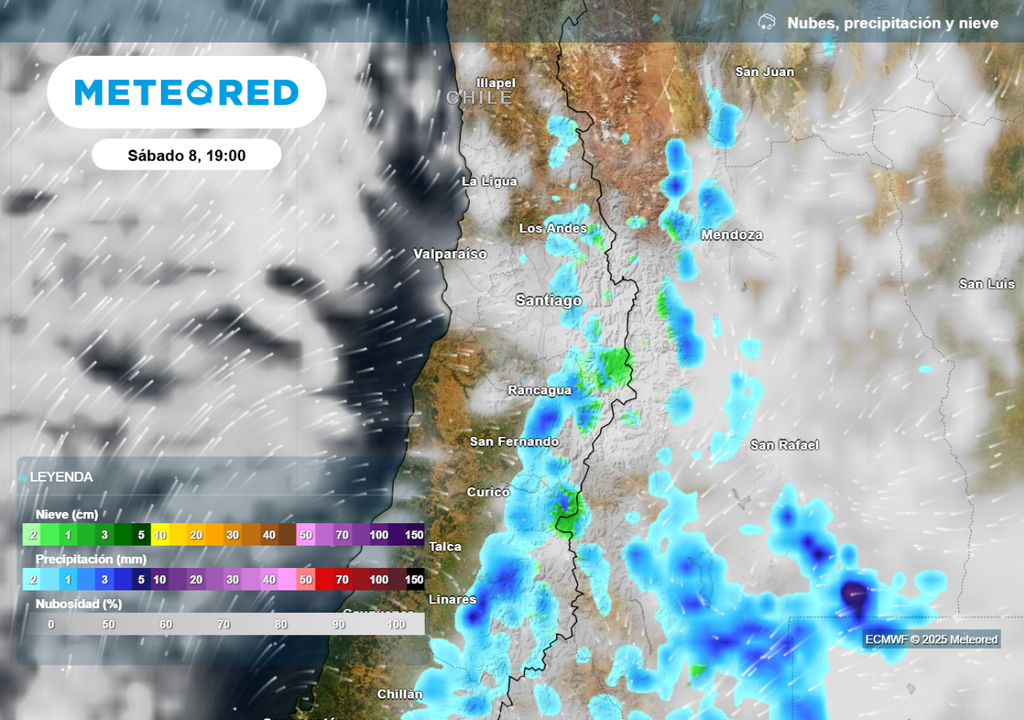 Lluvias y nieve Lluvias y nieve