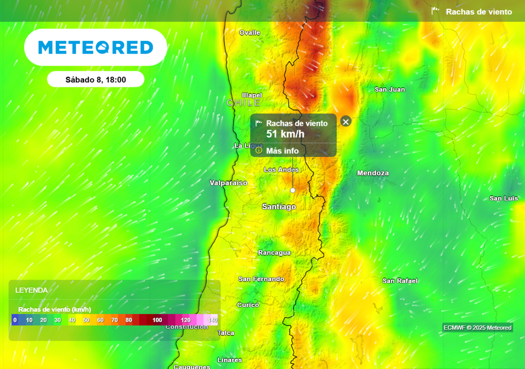 Rachas de viento Rachas de viento