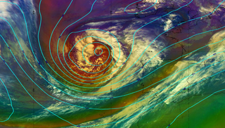 Otra intensa borrasca se aproxima a la Península con precipitaciones