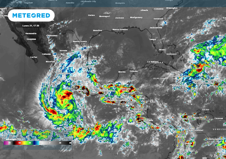 Otra semana con lluvias fuertes en México. ¿En que estados lloverá con mayor intensidad?