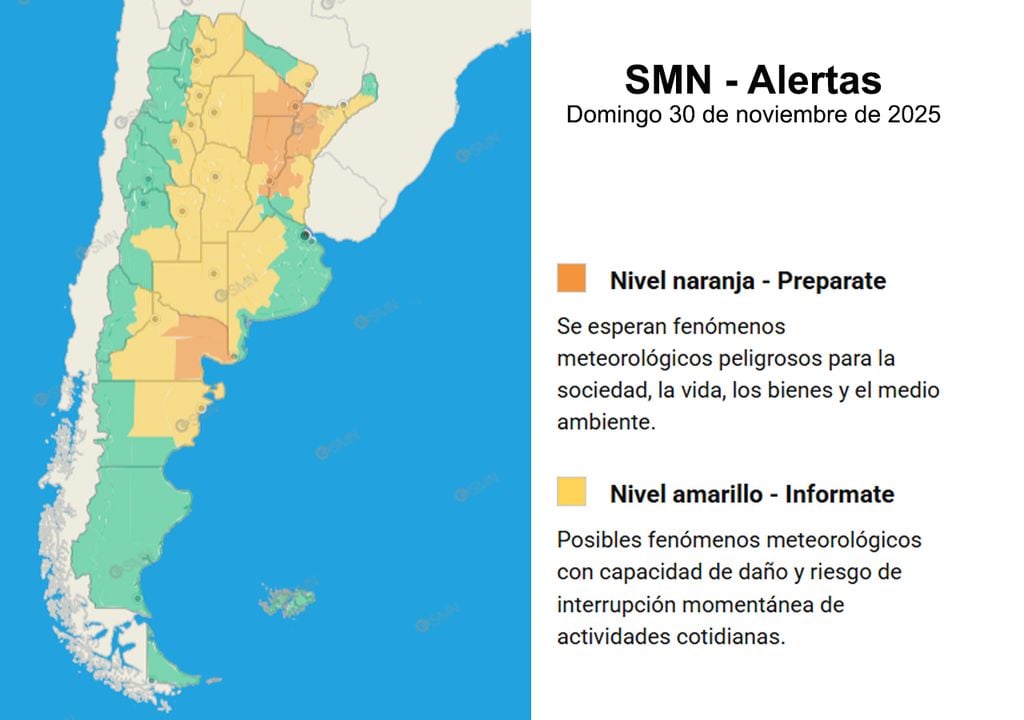 Alerta SMN Alerta SMN