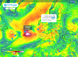 Ouragan Kirk près de l'Europe : quelles sont les dernières prévisions de ce samedi ? 