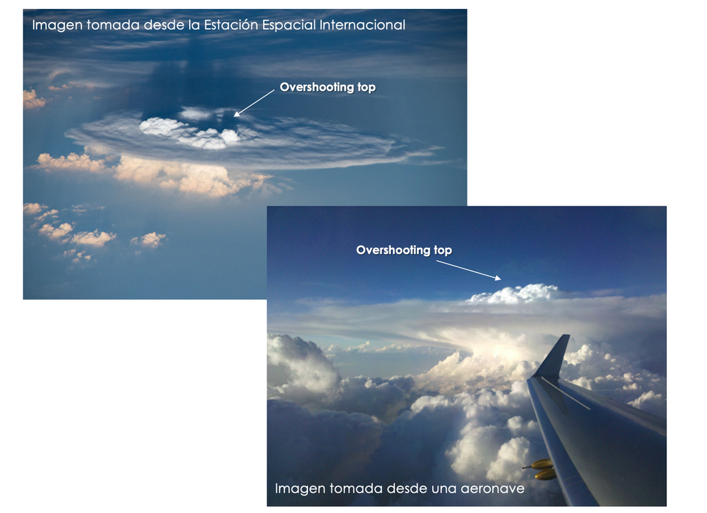 Overshooting tops Overshooting tops