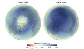 Arctic ozone to hit record high in 2024 due to rare series of global-scale waves