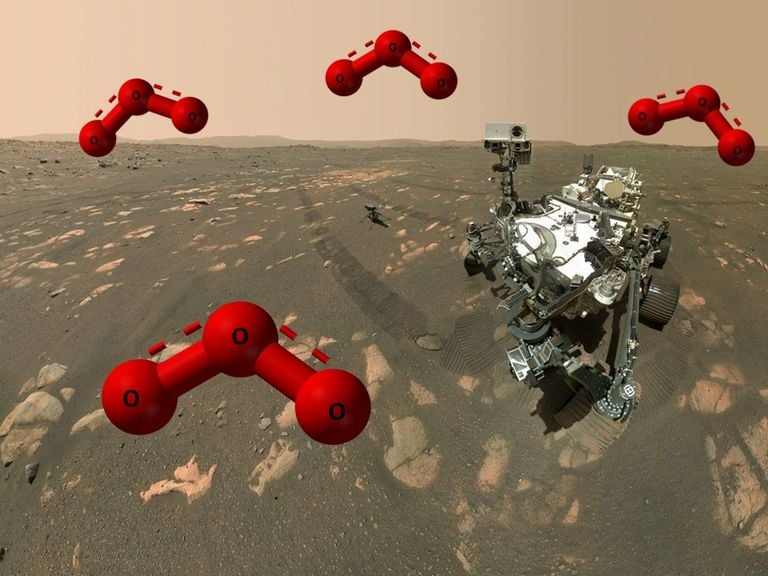 Por primera vez los científicos miden el ozono de Marte desde su superficie y es más elevado de lo esperado