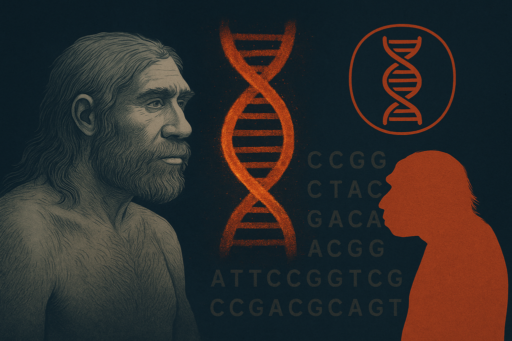 carga genética neandertal. carga genética neandertal.
