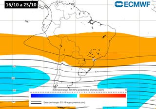 Padrão de bloqueio atmosférico poderia trazer uma nova onda de calor em outubro?