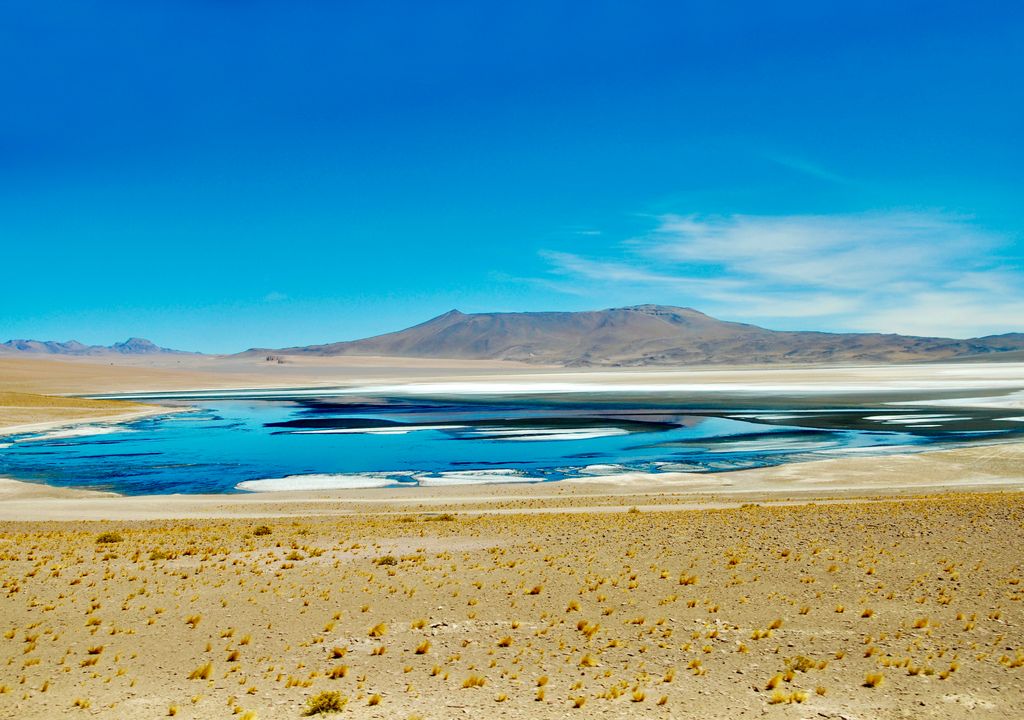 Salar de Quisquiro, norte de Chile. Salar de Quisquiro, norte de Chile.