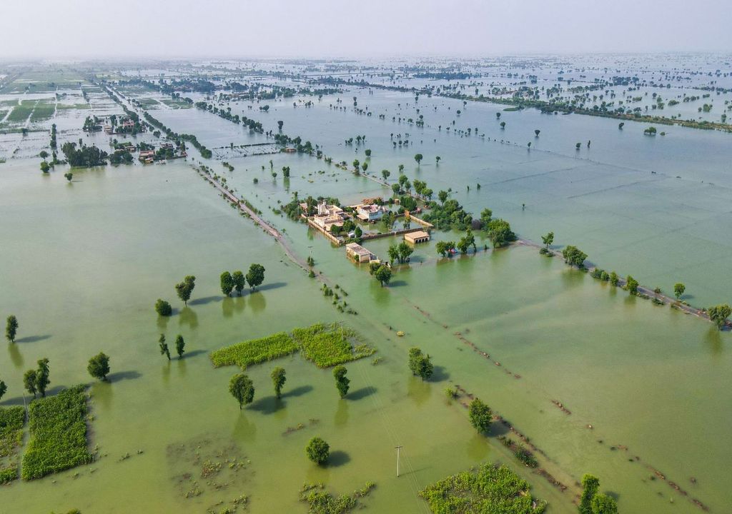 Pakistan's floods submerged a third of the country