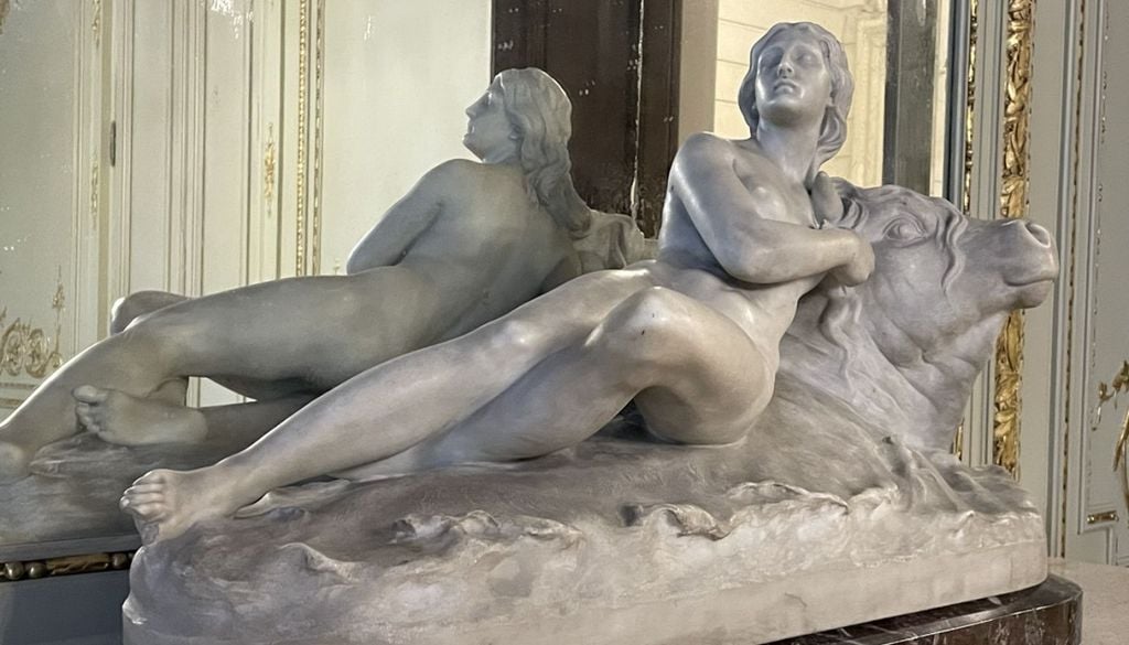 Palacio Ceci El interior de la propiedad conserva elementos típicos de las grandes residencias porteñas de comienzos del siglo XX. | Foto: Gobierno de la Ciudad de Buenos Aires