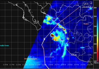Pamela pasa a ser de nuevo tormenta tropical Pamela pasa a ser de nuevo tormenta tropical