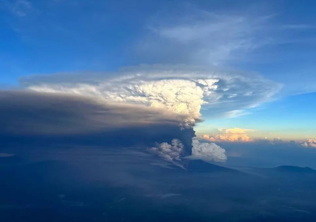 erupción del volcán Ulawun erupción del volcán Ulawun