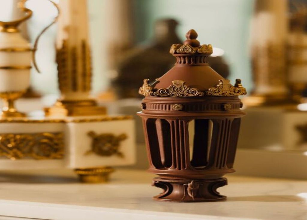 Pour cette création, le Chef s'est inspiré des lampadaires de la place de la Concorde.