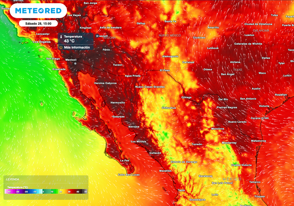 Temperaturas máximas México